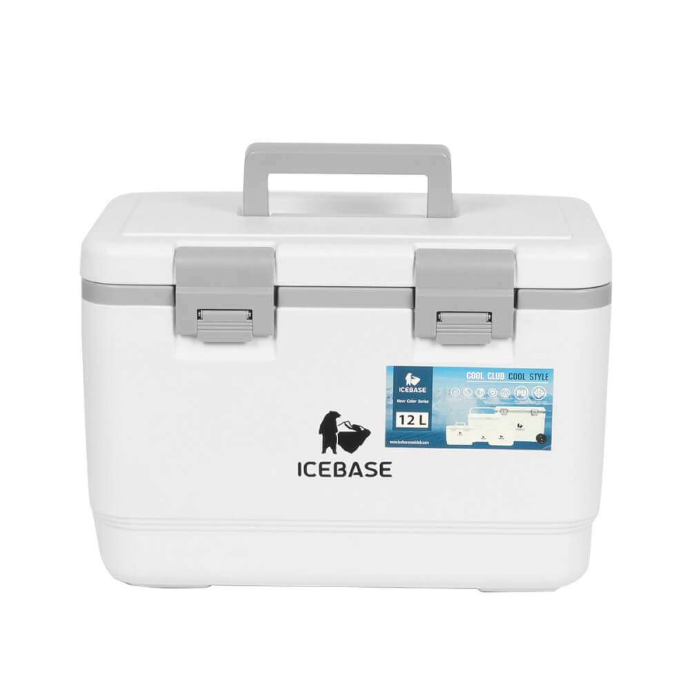 กระติกน้ำแข็งเก็บความเย็น ICEBASE รุ่น CLP-312WHM (JUPITER) ขนาด 12 ลิตร สีขาว